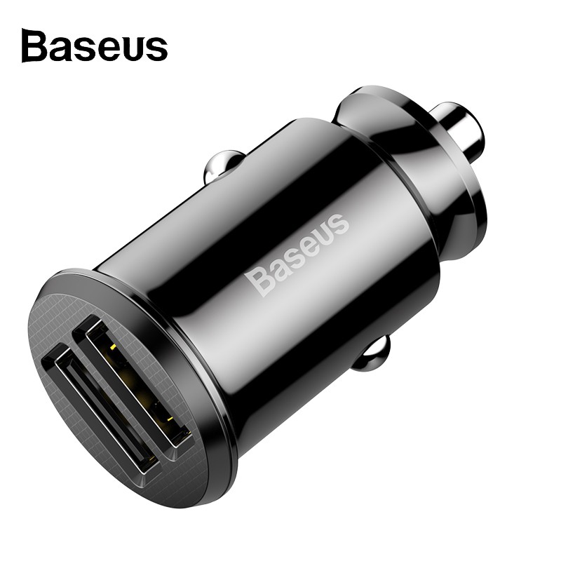Tẩu sạc nhanh Baseus 3.1A 2 cổng USB 1